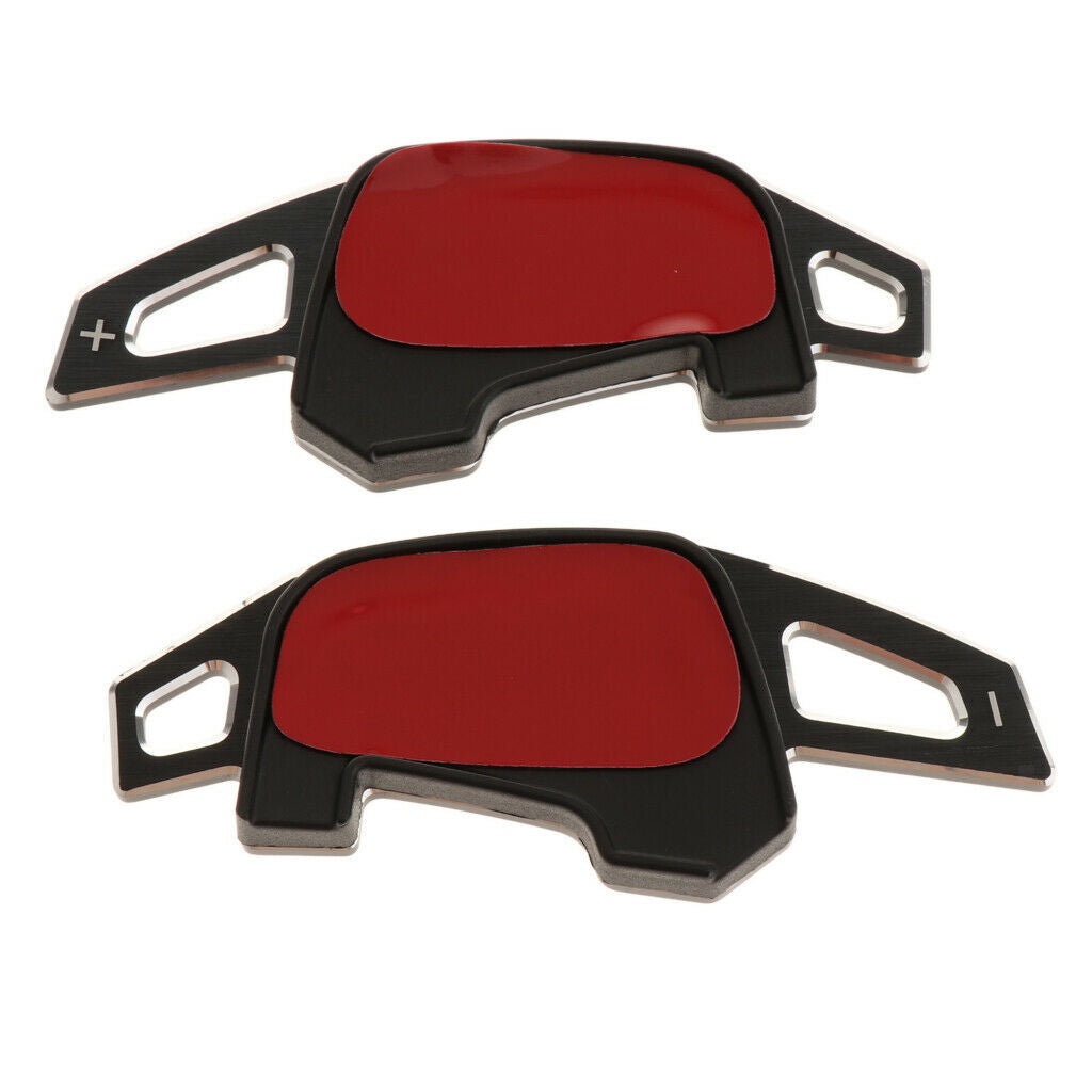 Brand New Black Aluminum Car Steering Wheel Paddle Extension Extender Shifters