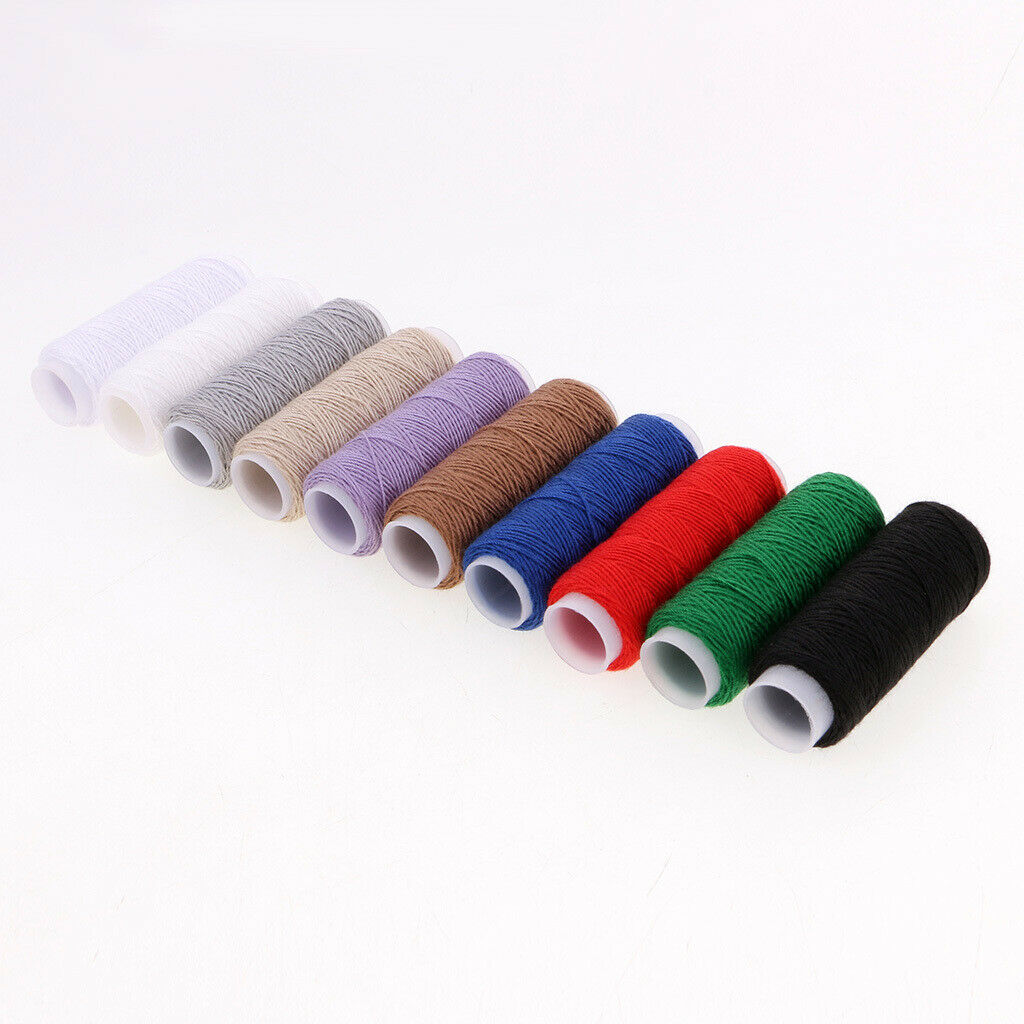 Assorted Hand Sewing Thread Spools Curved&Straight Needles Jeans Embroidery