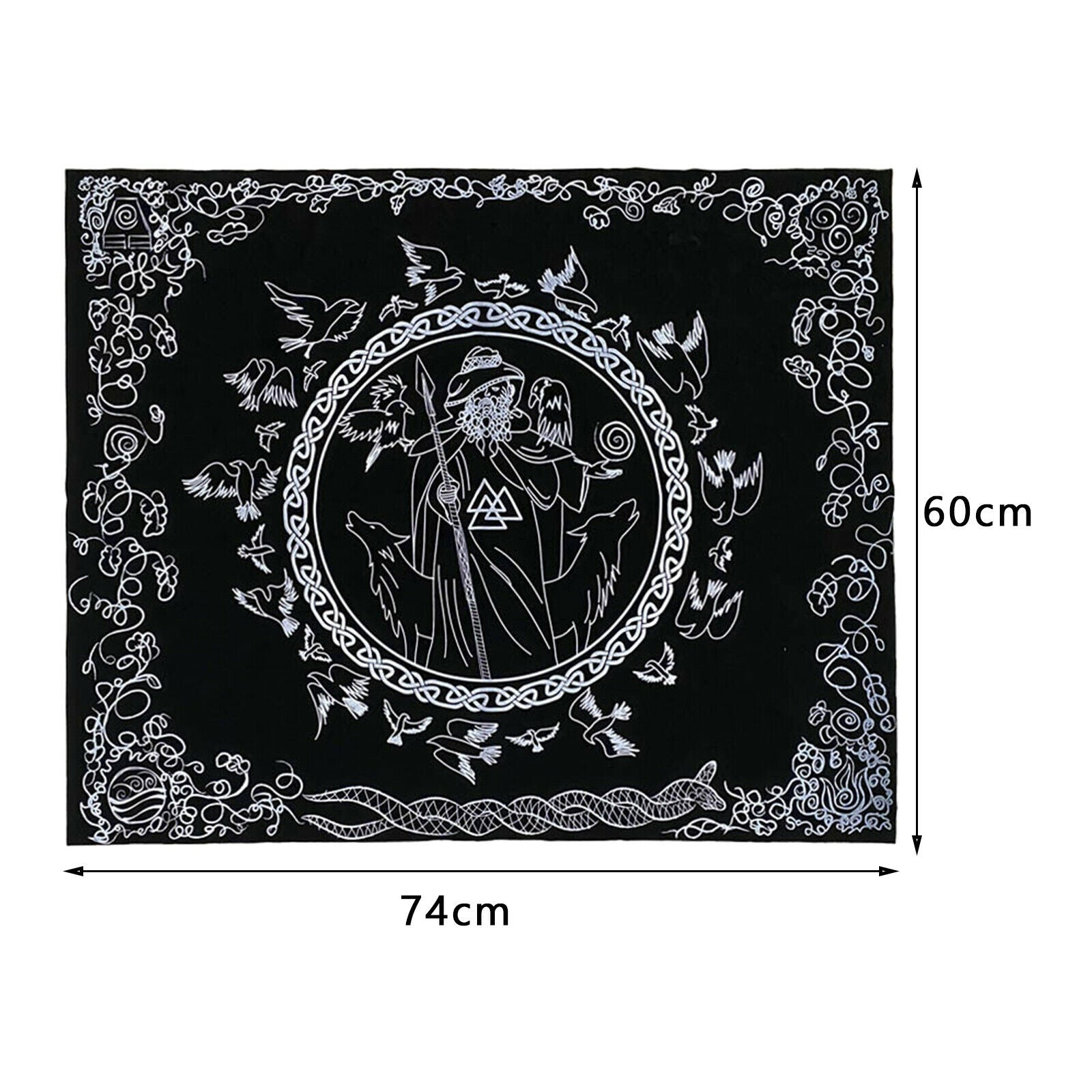 Rituals Tarot Card Tablecloth Divination Board Game Fortune Oracle Cards Pad