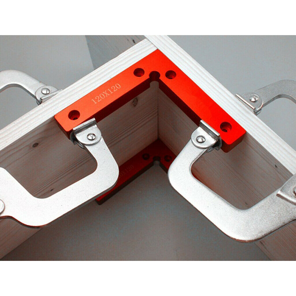 2pcs 100mmx50mm L-Squre Square Clamping Precision Woodworking Tool