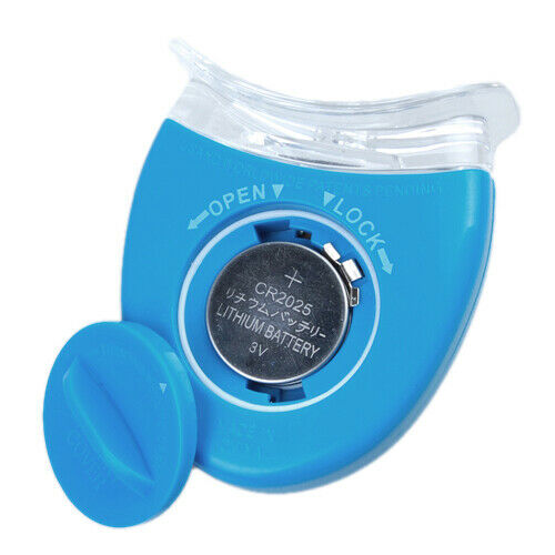 Battery Powered No Sensitivity Portable Dental Teeth Whitening LED Light