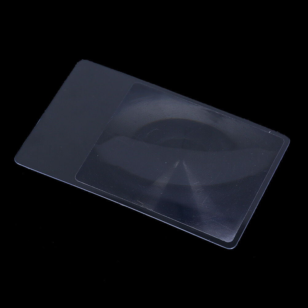 Magnifying Glass Card Multi Tools Pocket Survival Outdoor Camping Travel K.l8