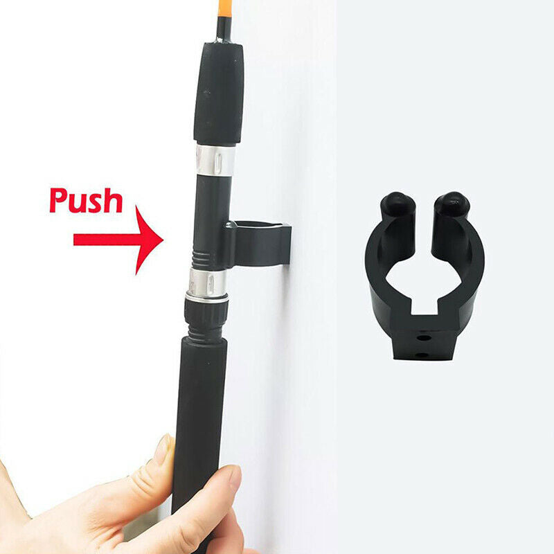 20Pcs/Set Plastic Clip Fishing Rod Storage Rack Pool Cues Exhibition ClipFCA