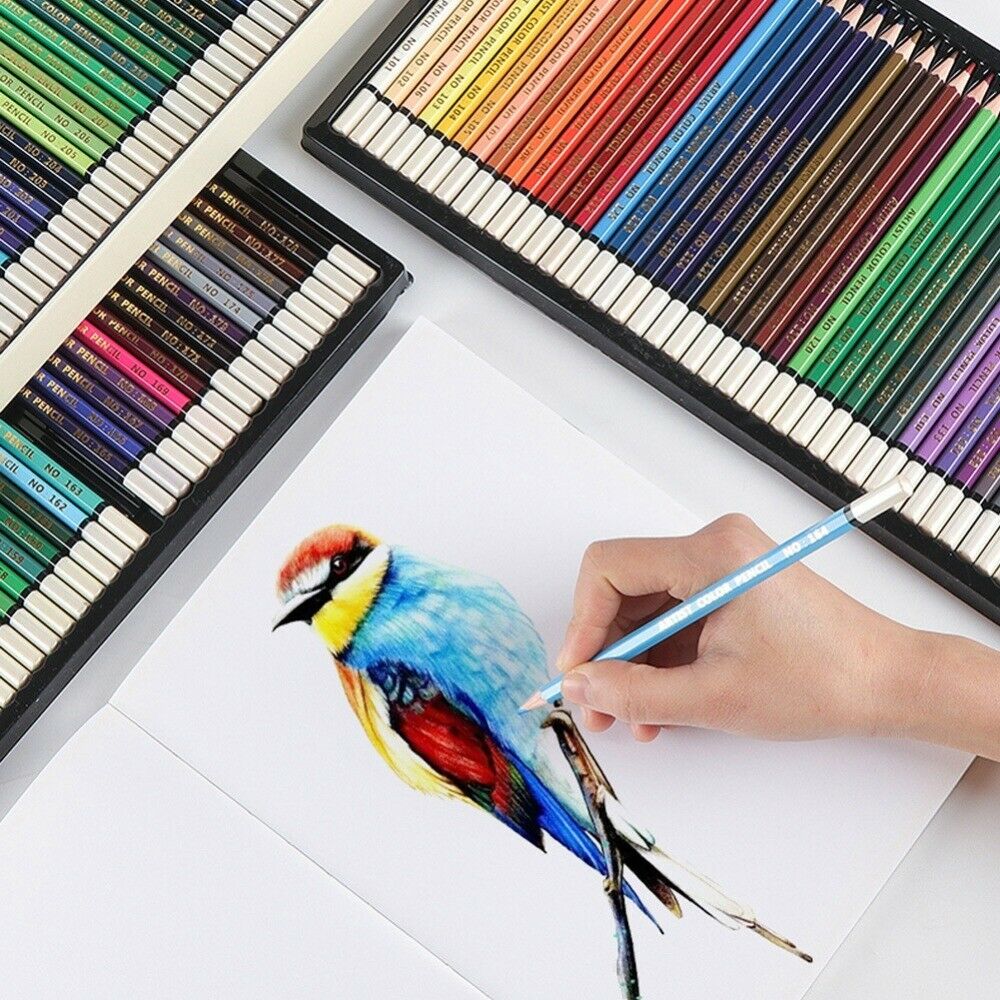 120pcs Colored Pencil Drawing Set Painting Sketching Pencil Student Supplies
