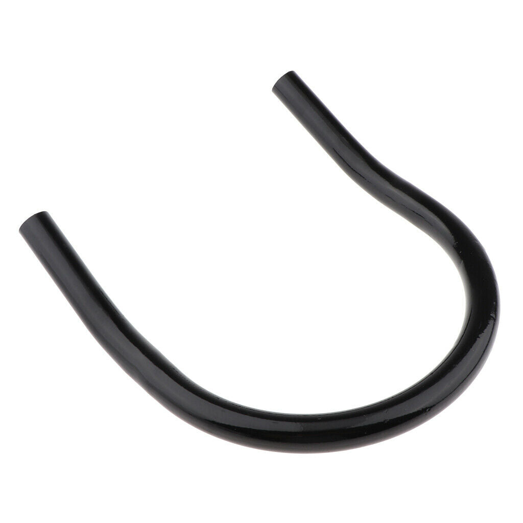Upswept Cafe Racer Seat Frame Hoop Loop Metal 210mm for Motorcycle Black