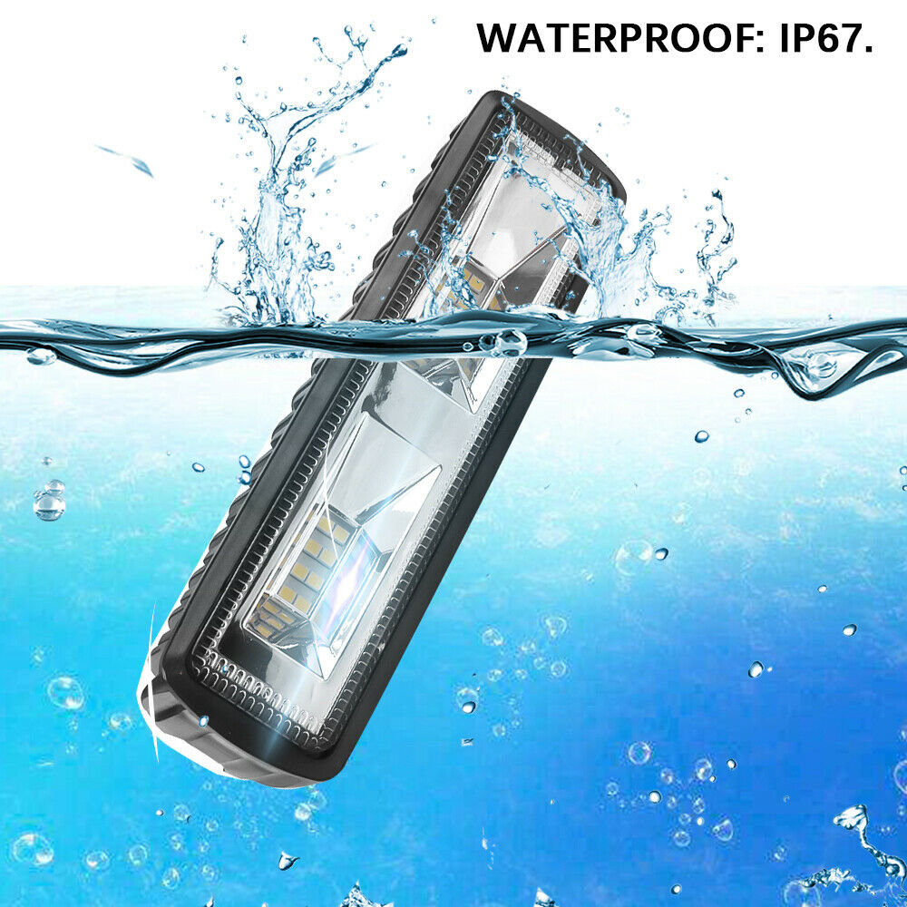 48W Spot LED Work Light Bar Lamp Driving Fog Offroad SUV 16LED Car Boat Truck