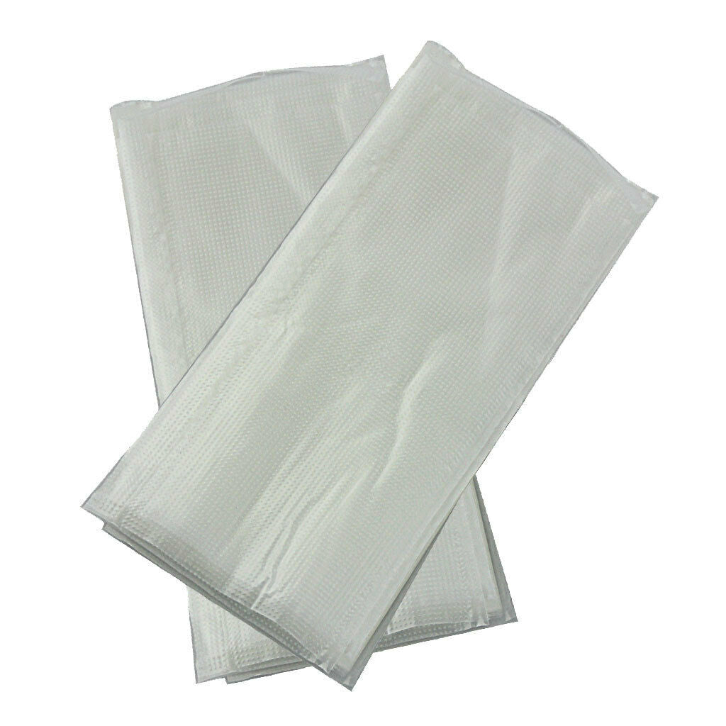10X 50pcs PVA Bag Fishing Tackle Carp Bait Dissolving Bags Pouch Sack  12x6cm