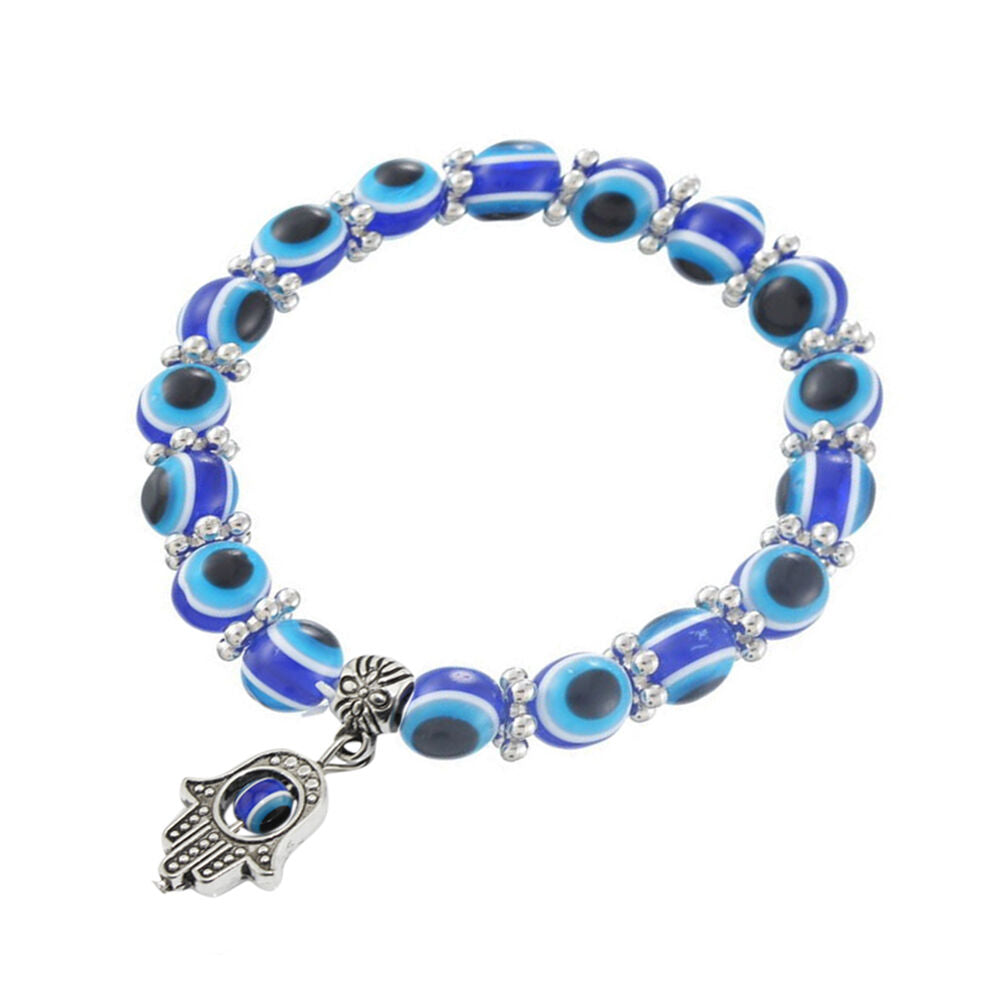Charm Evil Eye Bead Protection Pretty Bracelet Jewelry Hamsa Hand Bracelet.l8
