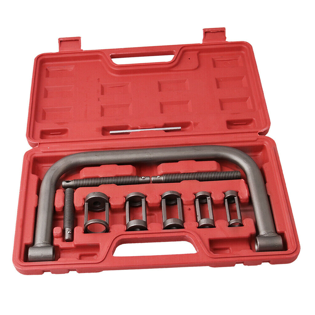 Auto Valve C Clamp Spring Compressor Kit Safe Solid Steel Professional