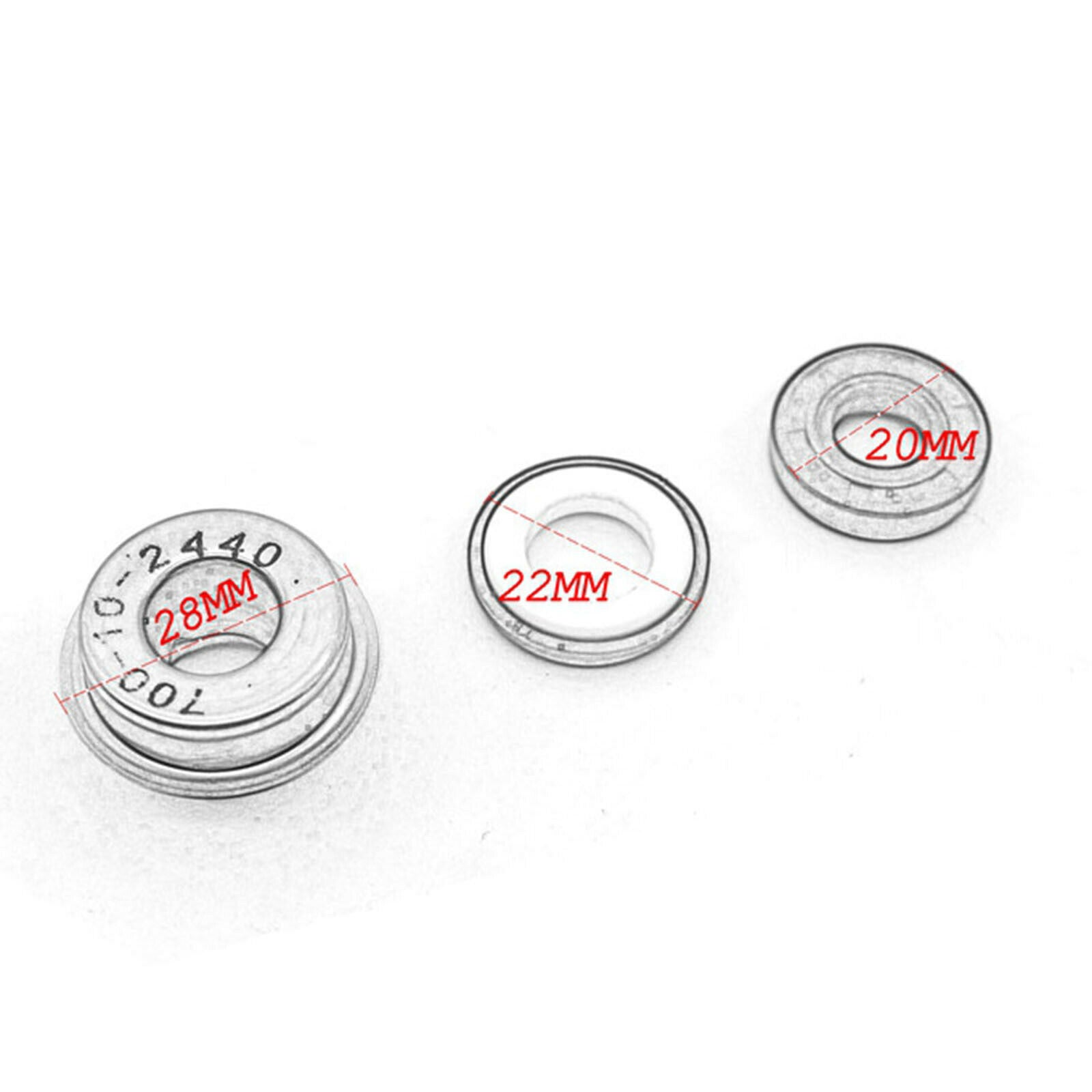 Set of 3 Water Pump Seal Set For Suzuki GSXR600 2001-2003 Replaces Accessory