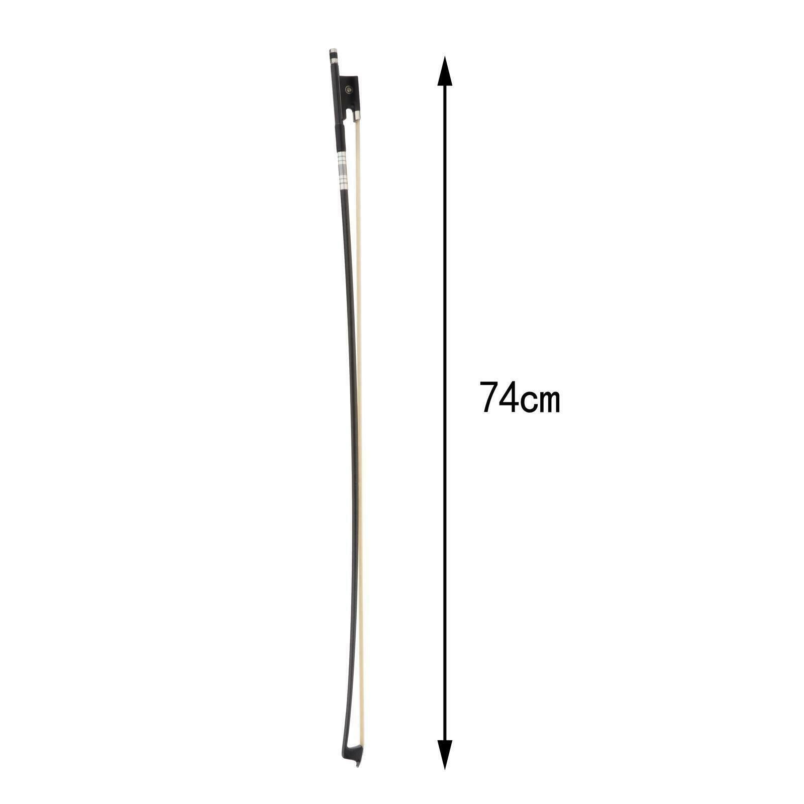 Handmade Acoustic Violin Bow Carbon Fiber Bow for Adults Violin Learner