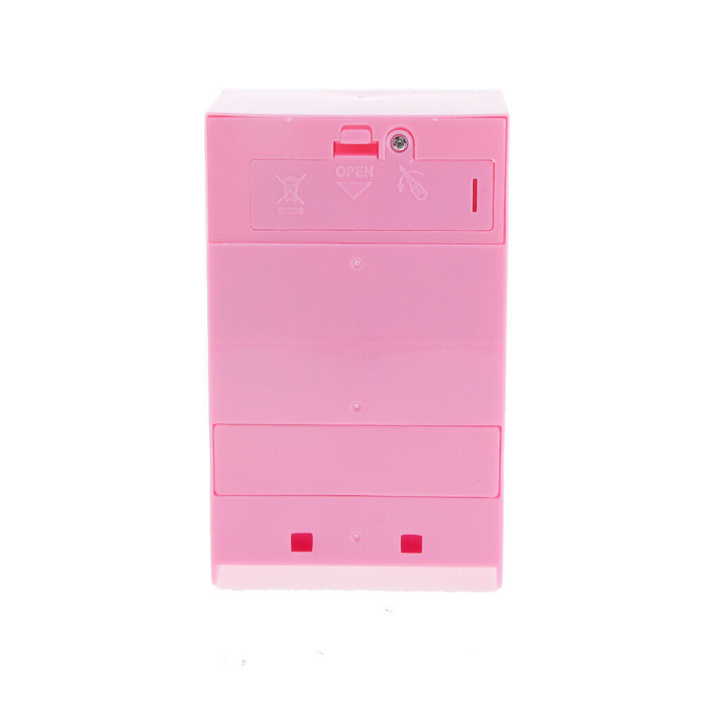 Artificial Kitchen Refrigerator Pink Mini Refrigerator Fridge for Kids With Mom