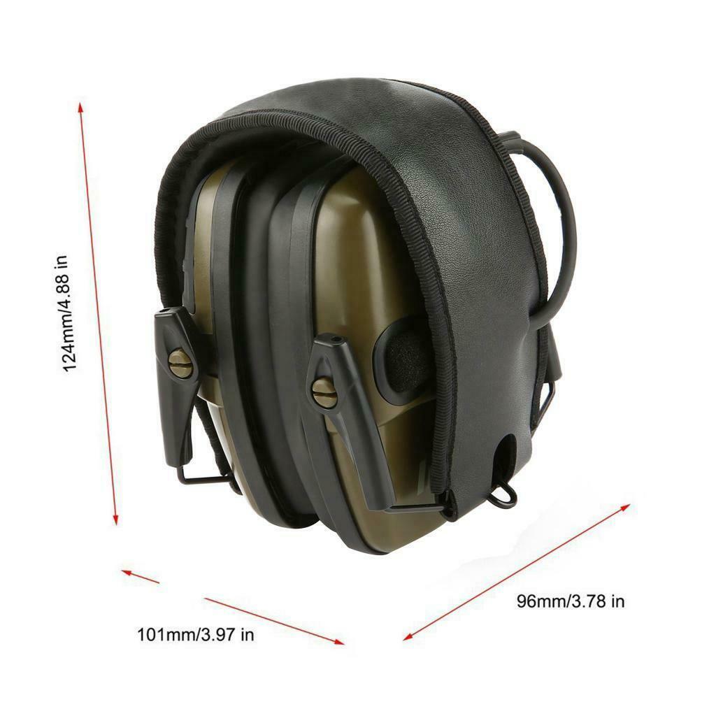Ear Defenders Lightweight Noise Reduction Shooting Ear Protection Green