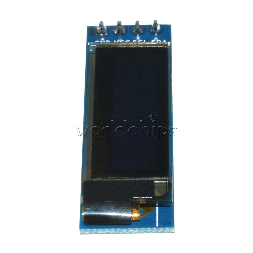 Blue IIC I2C 0.91'' 128x32 OLED LCD Display DIY Module 3.3V/5V For PIC Arduino