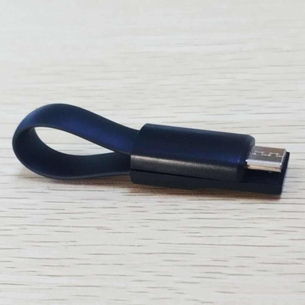 Portable Micro USB Charger Cable Charging Universal for Android Phone Black