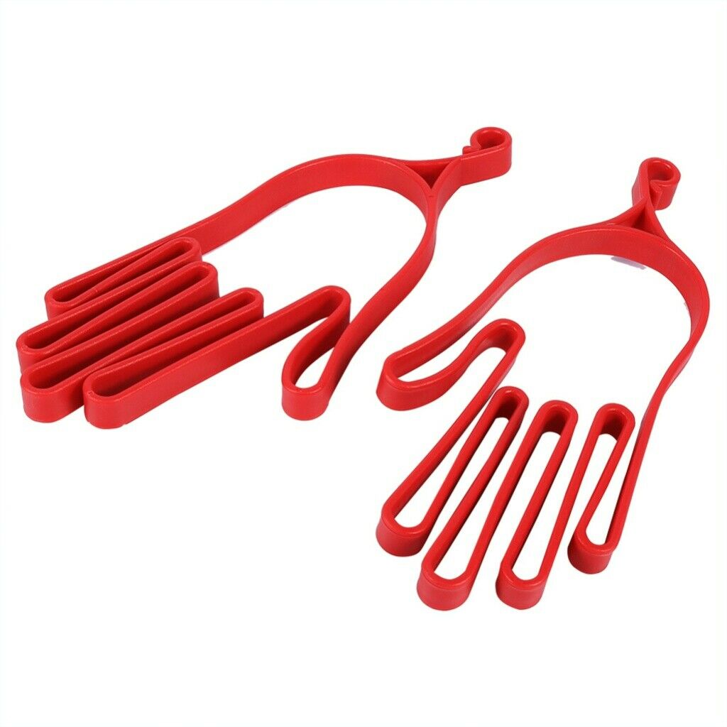 2x Golf Gloves Holder Sports Golfer Tool Gear Plastic Dryer Hanger Stretcher