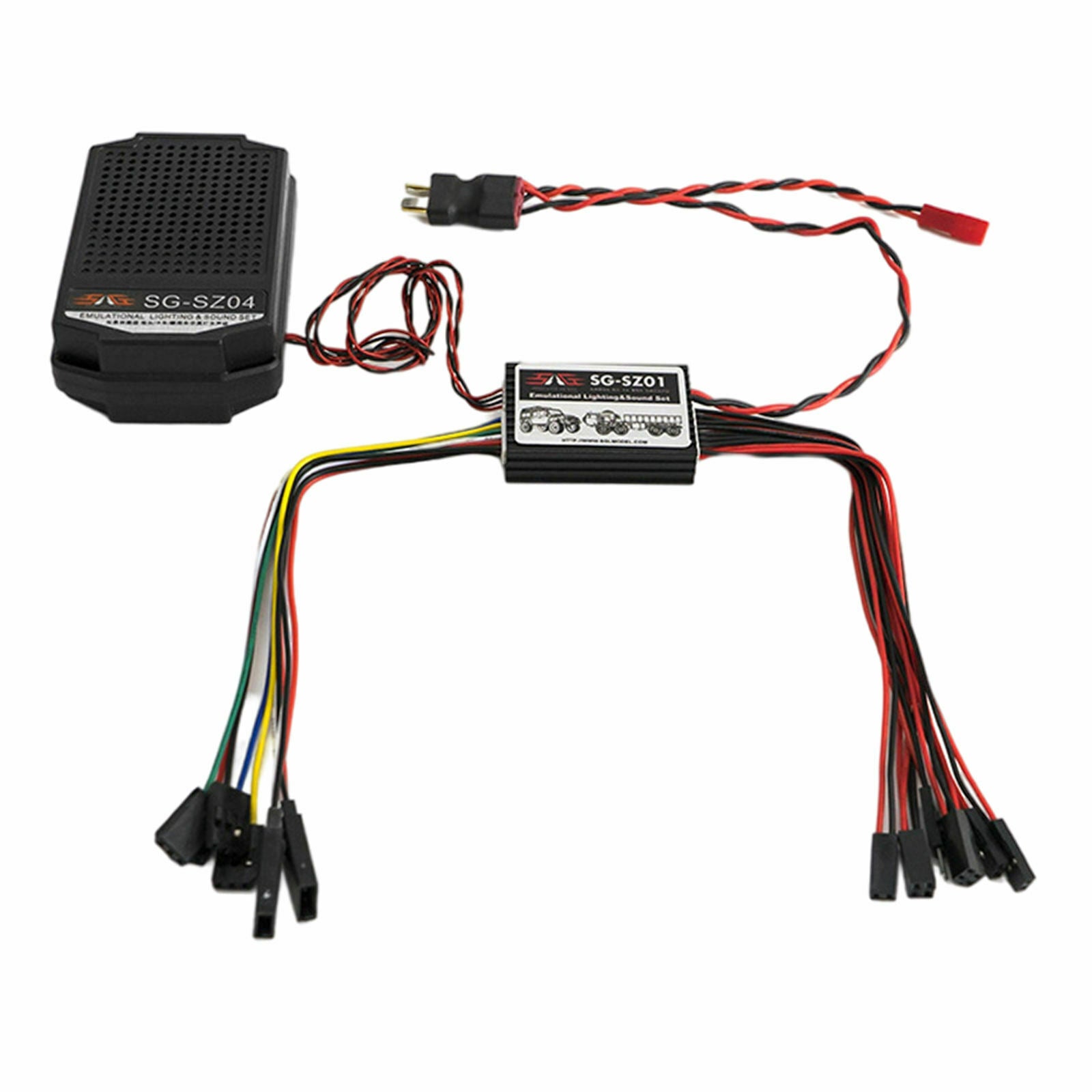 Engine Sound Simulator Set Spare Parts Replacements for 1/10 RC Crawler