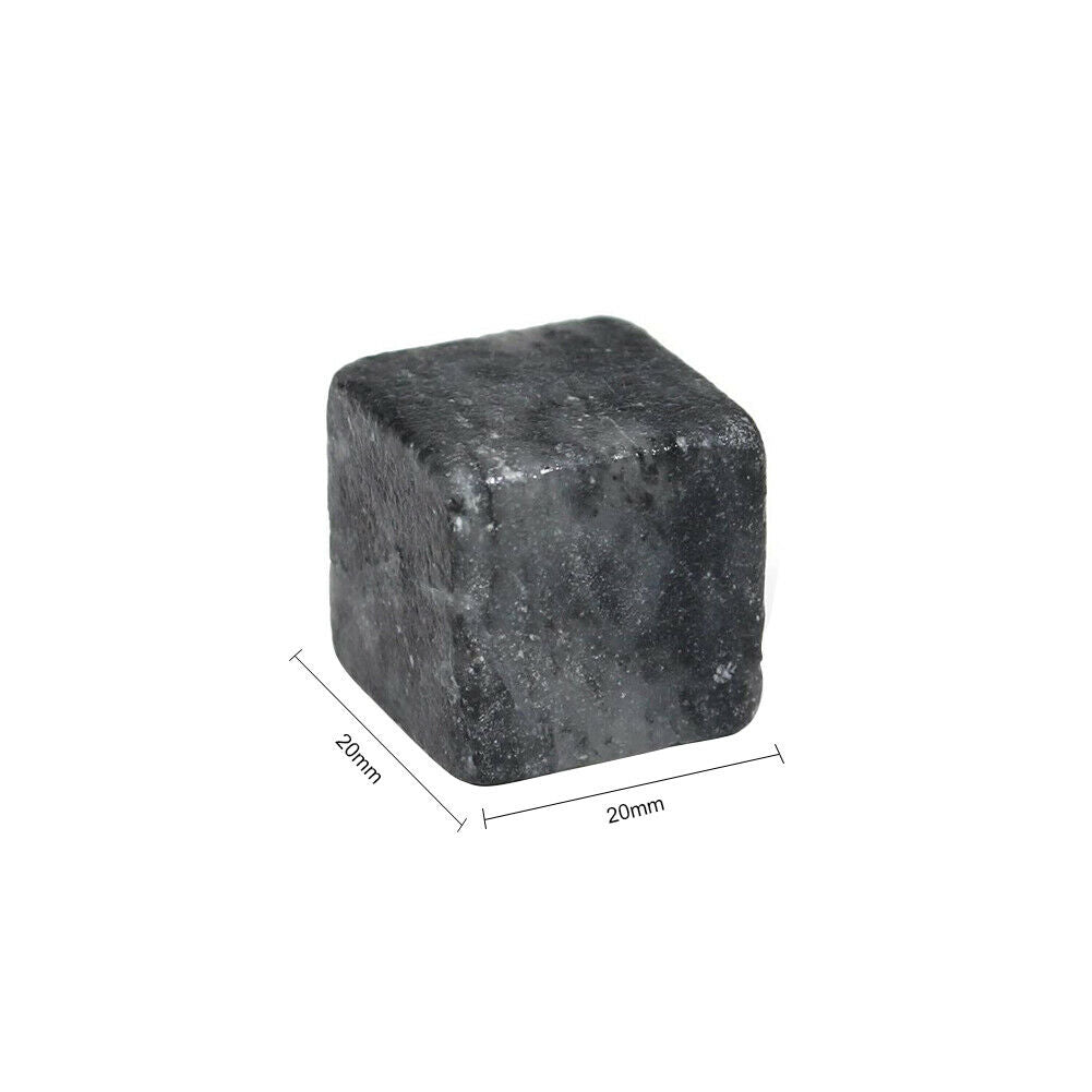 9pcs/box Whisky Stones Ice Cubes Drinks Cooler Rocks Ice Tartar Wine Stone @
