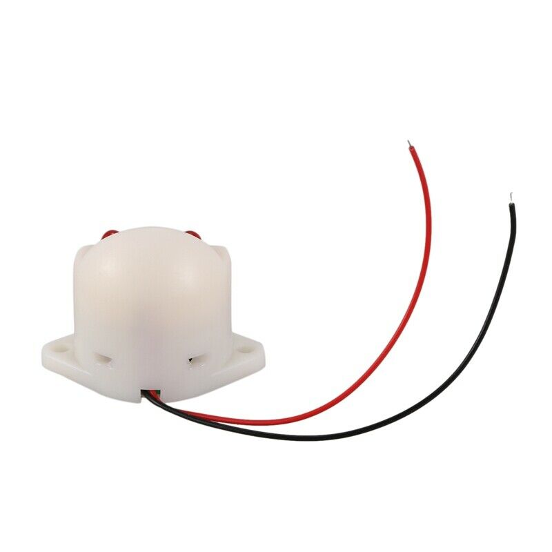 DC 6-24V 30mA 2 Wire Industrial Red LED Flash Alarm Buzzer Siren 90dB M2B4B4