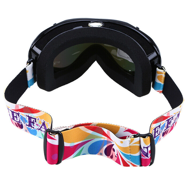 Tinted Goggles UV Protection Helmet Glasses For ATV Motorcycle Motocross Scooter
