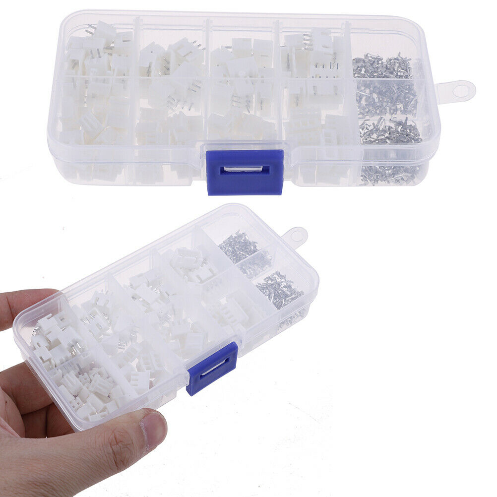 250pcs XH2.54 2p 3p 4p pin 2.54mm Pitch Terminal Kit with CasHFUK &.l8