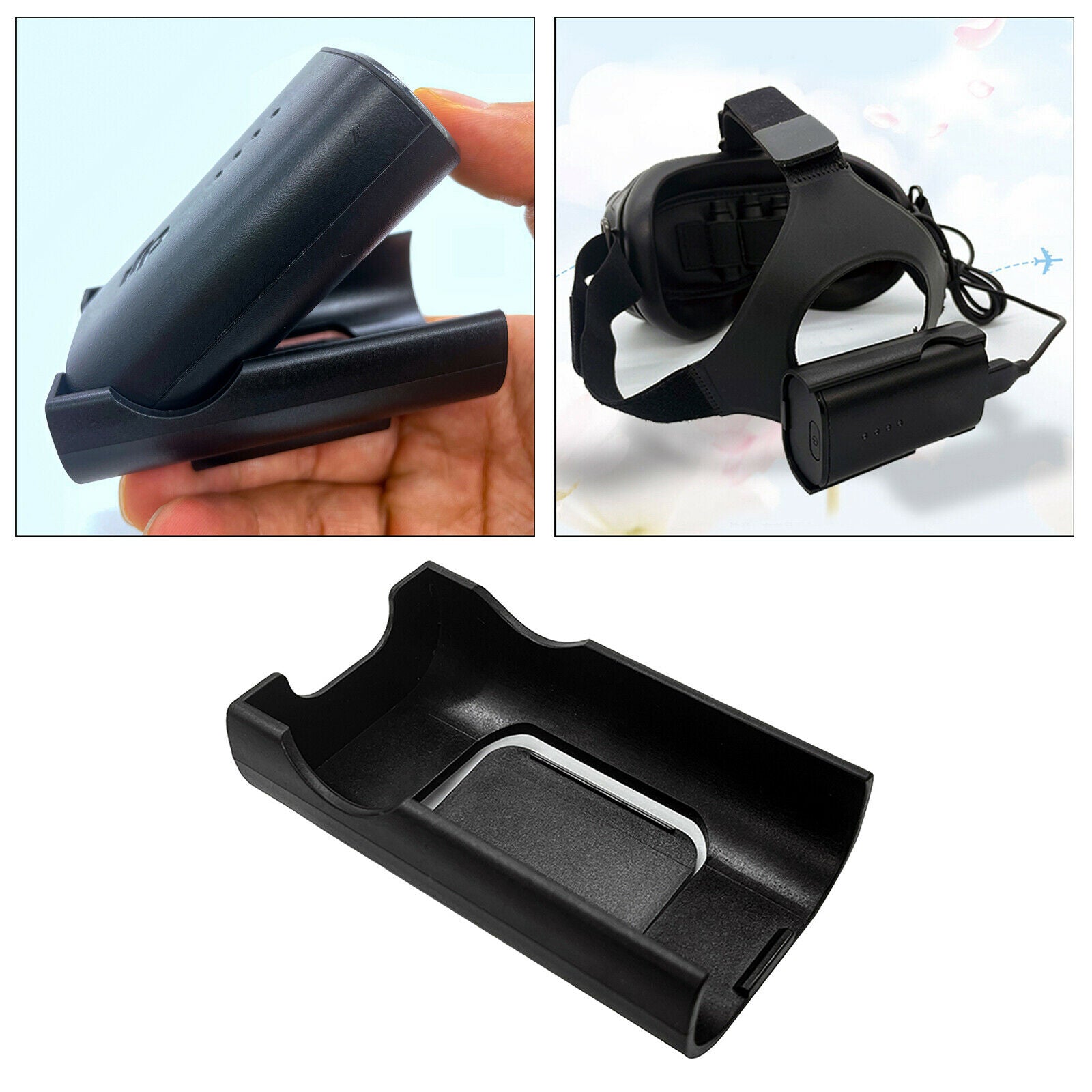 Plastic Headband Battery Bracket Holder for DJI FPV Goggles V2 Practical
