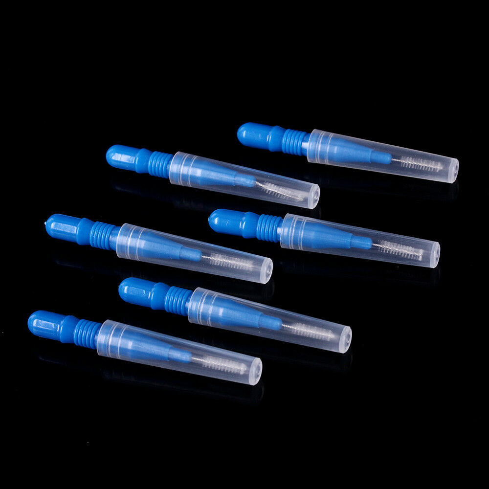 50PCS Dental Interdental Brush Floss Sticks Tooth Floss Head Toothpick Cleaning