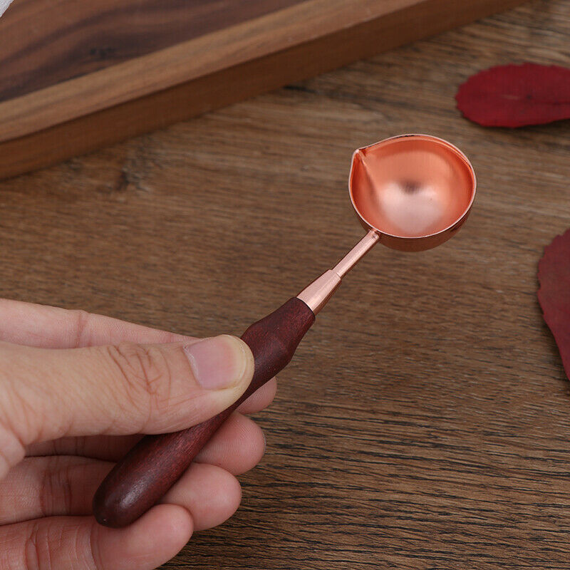 Wax Spoon For Wax Seal Stamp Greeting Card Wax Seal Beads Sticks Tool Melt.l8