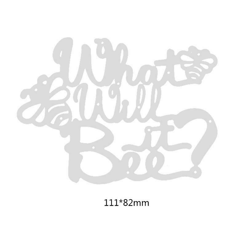What Will it Bee Metal Cutting Dies Stencil Scrapbooking DIY Album Stamp Paper