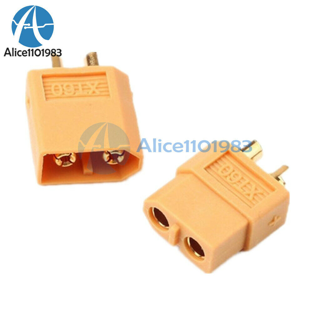 1Pair XT60 Male & Female Bullet Connectors Plugs For RC LiPo Battery