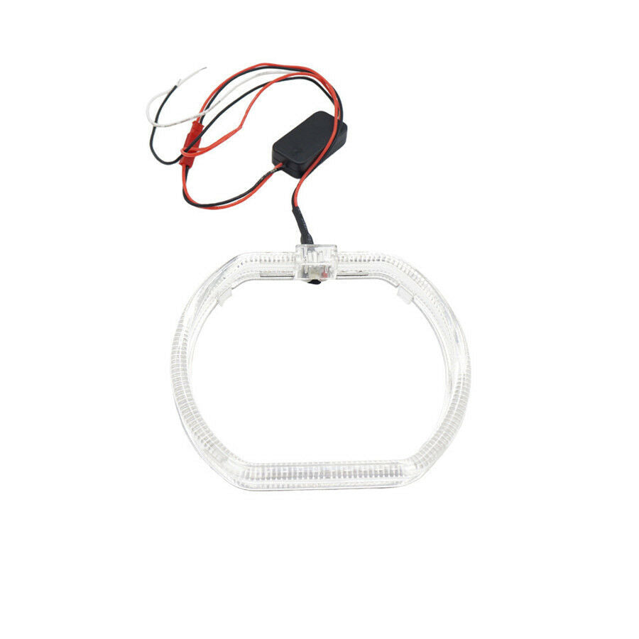 2pcs bright 100mm/90mm 12V 2.5 inch waterproof Square LED Day running angel eyes