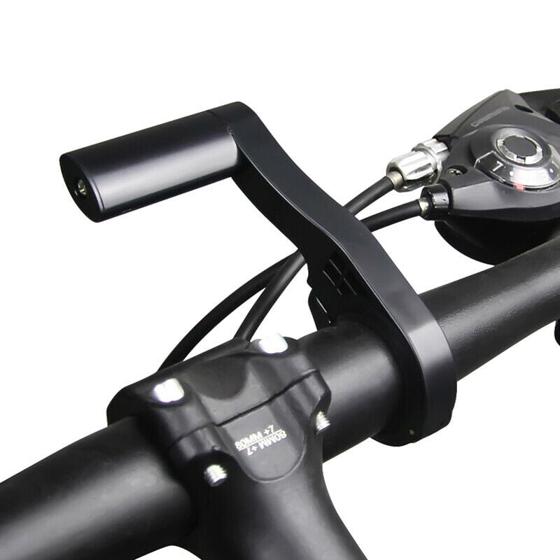 Multifunction Bike Handlebar Extension Rack Computer Bell Bracket Lamp Extender