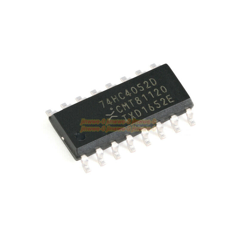 10pcs 74HC4052D,653 SOIC-16 dual 4-channel analog multiplexer Chip