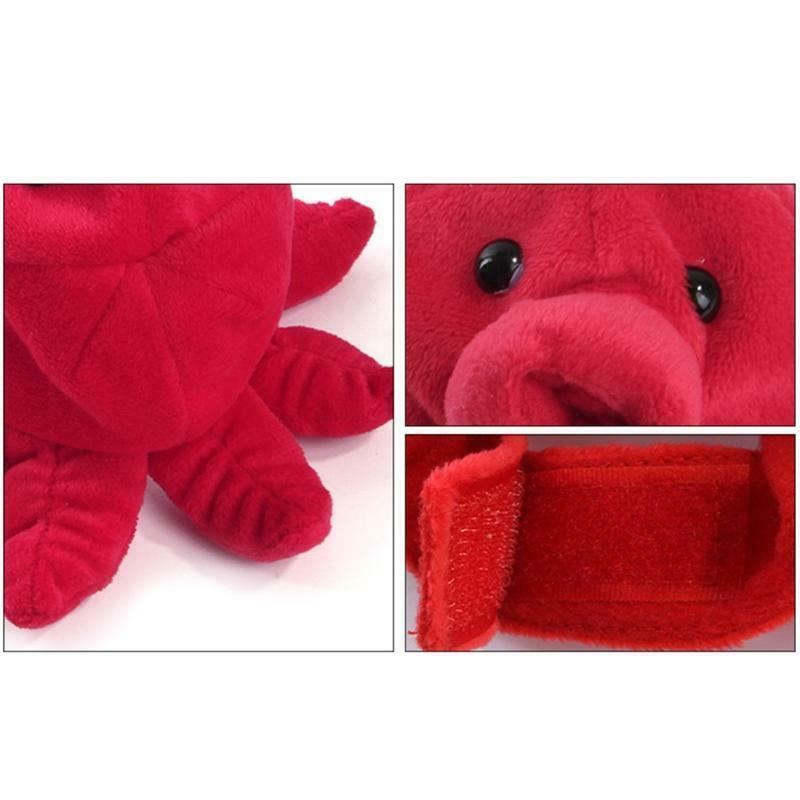 Warm Octopus Cap Pet Resizable Cute Hat Headwear for Cat Small Puppy Bunny