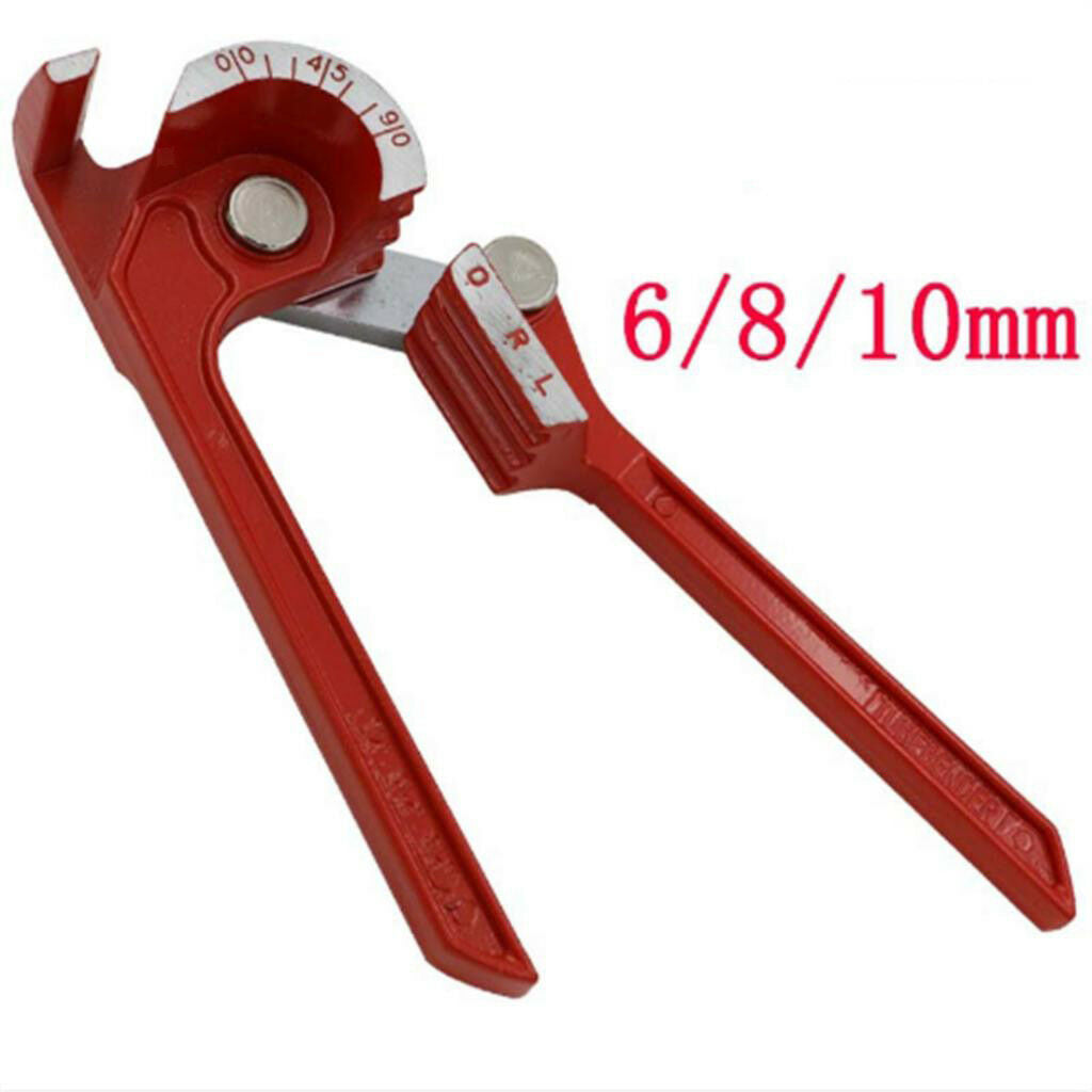 Up to 180 Degree Pipe Bender Manual Tube Metric Bending Machine 6/8/10mm