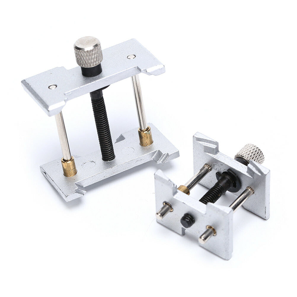 2pcs Watch Case Metal Movement Holder Watchmaker Clamp Repair Tool BDDEAU