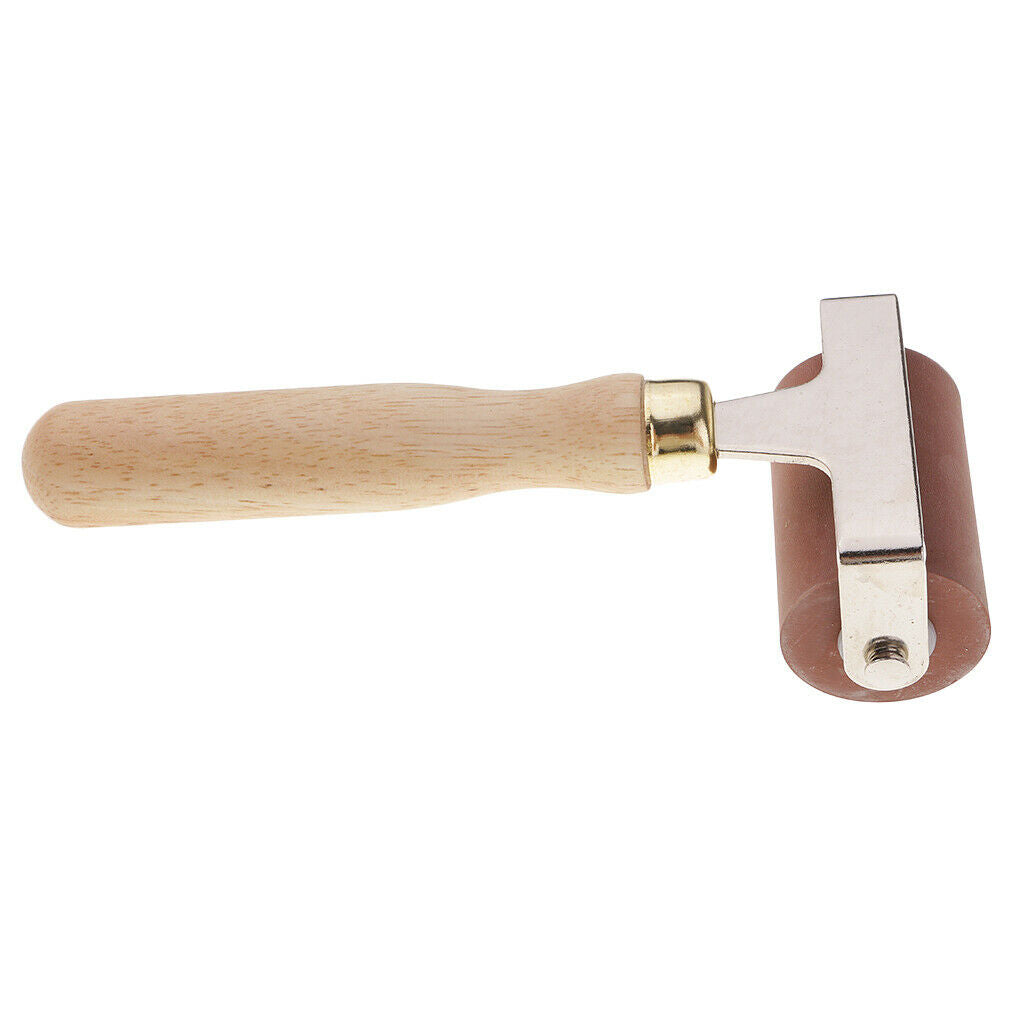 Durable Professional Black Practical Rubber Roller Brayer Painting