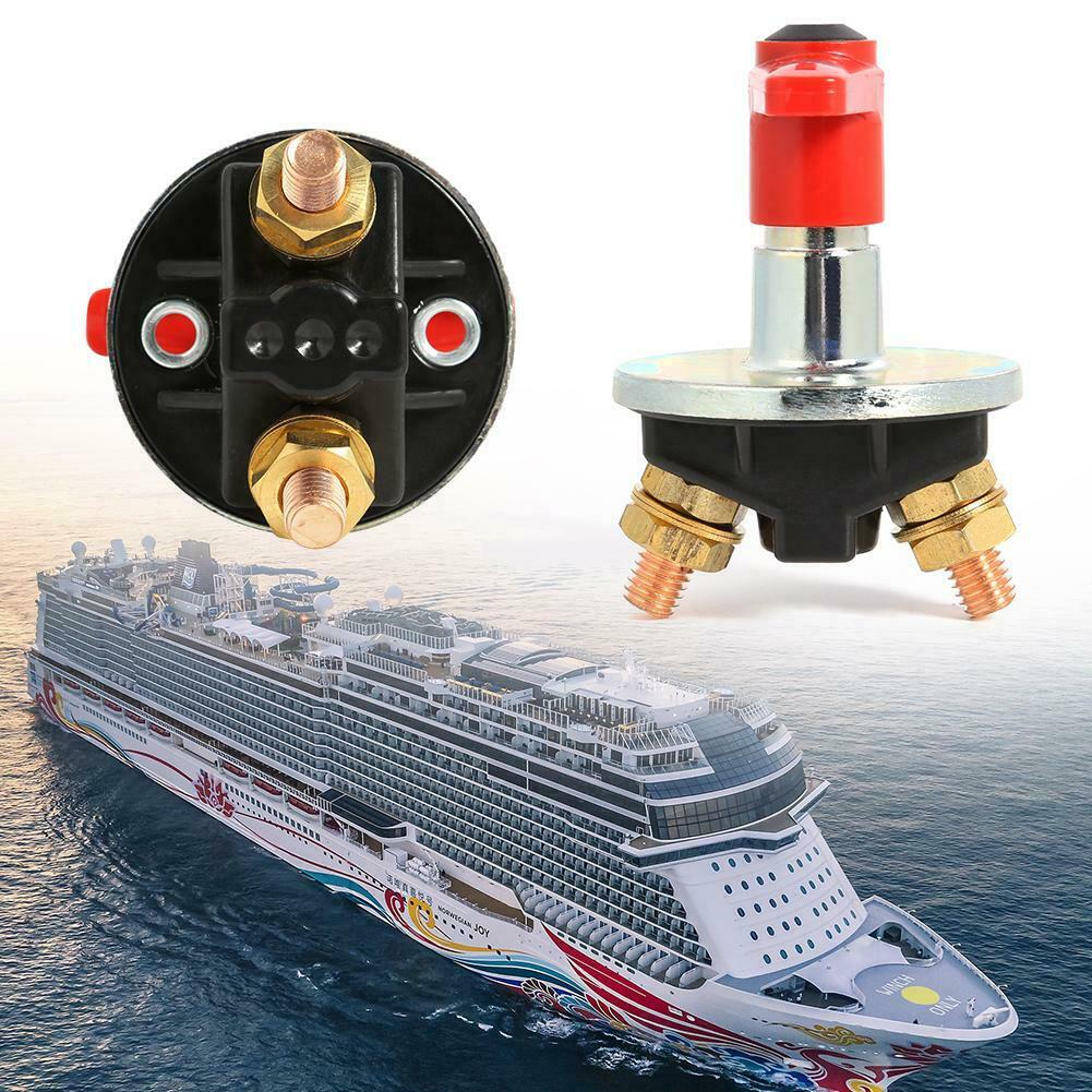 150 Amp 12V/24V Fixed Key Battery Isolator Cut Off Kill Switch Heavy Duty @