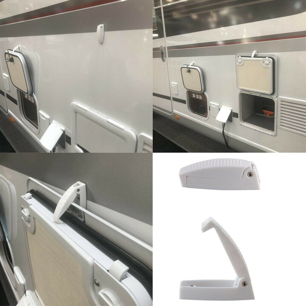 6x C-Clip Entry Door Latch Bracket For Most Recreational Vehicles, Travel
