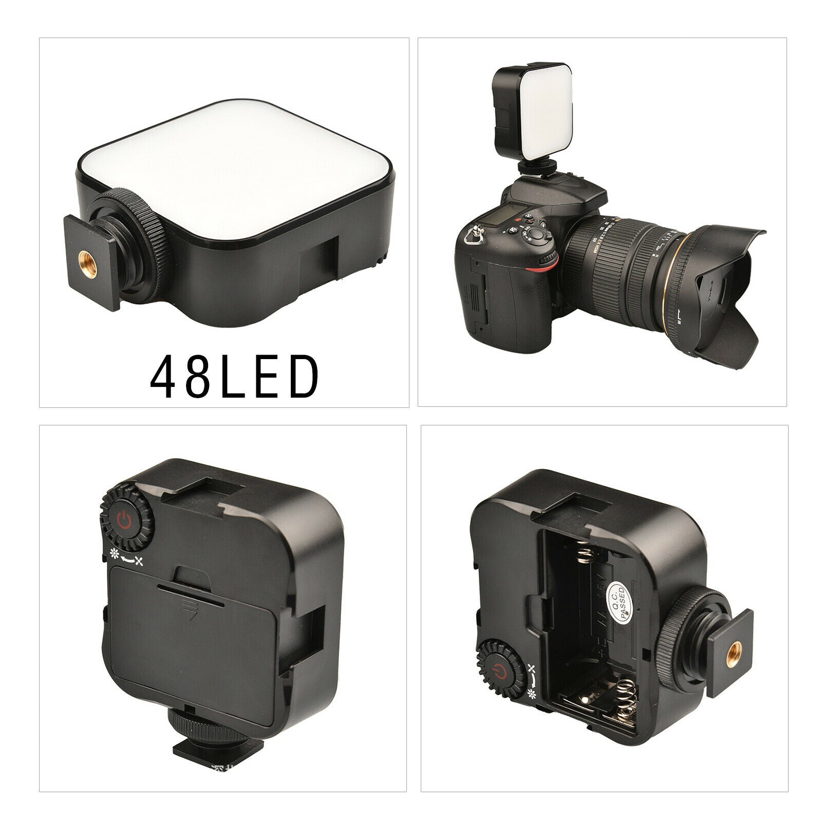 Portable Video Conference LED Light Portable 6000K Lighting for Camera Light