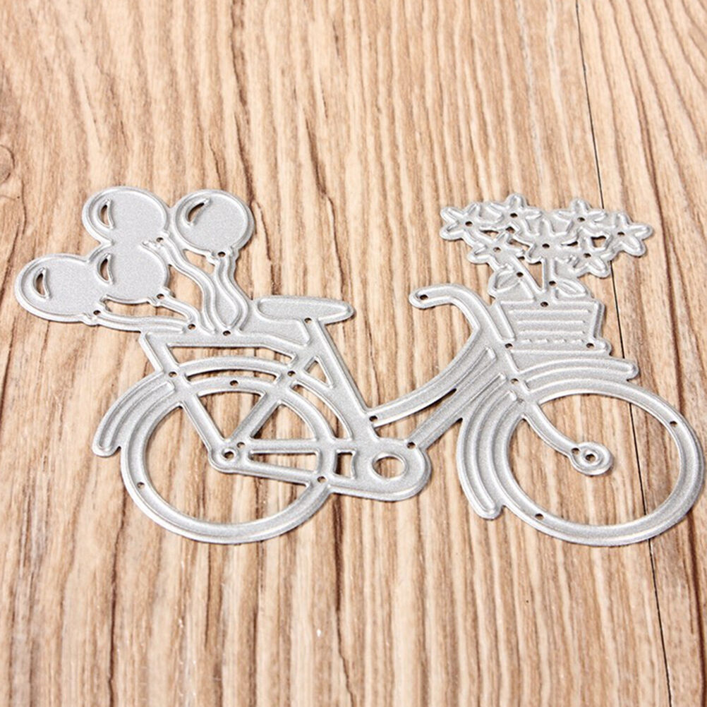 Bicycle Metal Cutting Dies Stencil Scrapbooking Paper Card Album Photo Cr.l8