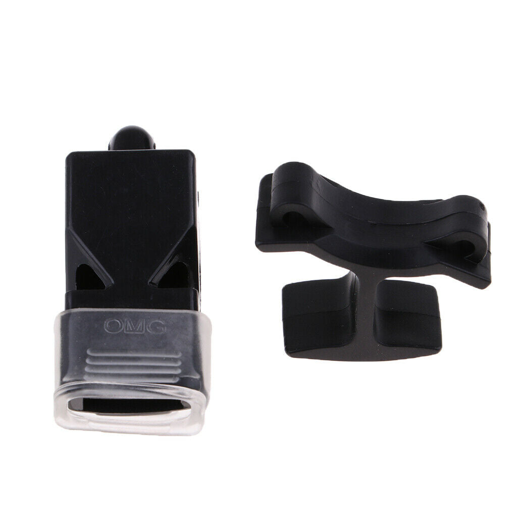 Plastic Finger Grip Whistle Sports Coaching Training Whistle Loud Crisp Sound