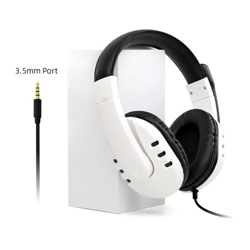 4X(DOBE Suitable for PS5/PS4/XBOX/PC Headsets, Wired Stereo Gaming Headset O7O9)