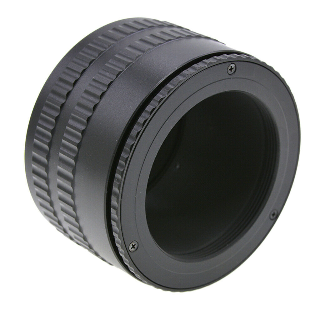 Alloy M42 Lens Adapter Adjustable Focusing Helicoid Adapter Macro Tube Black