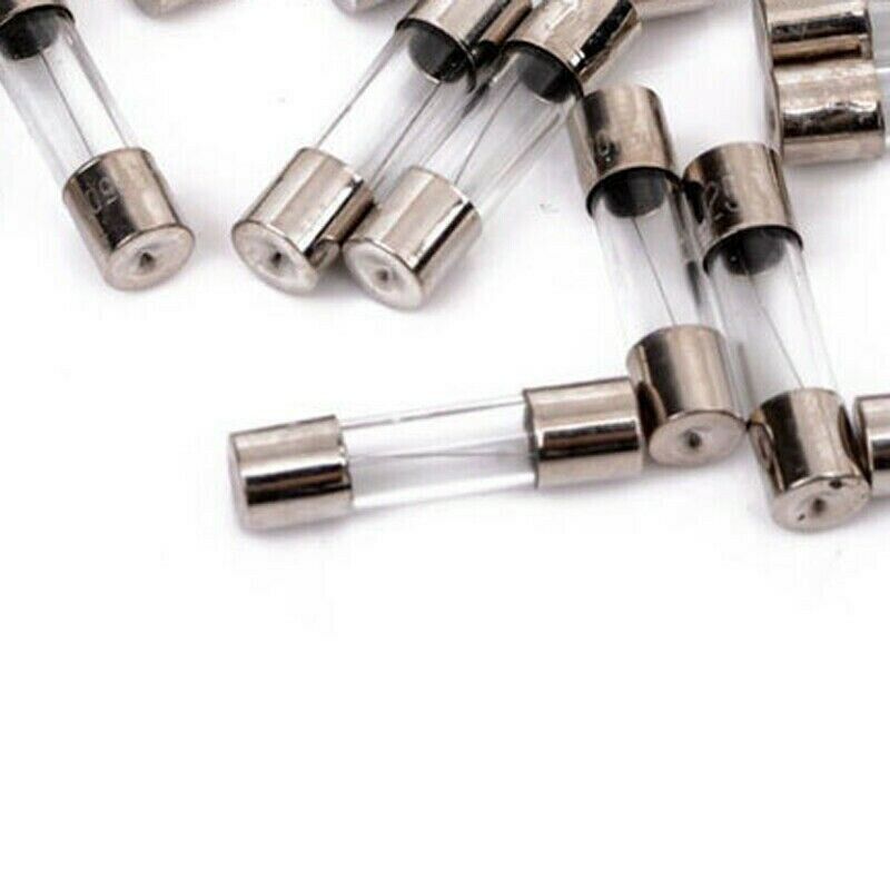150Pcs 250V Fast-Blow 5X20mm Fuses  Blow Car Tube Fuses Assorted Kit J3D8