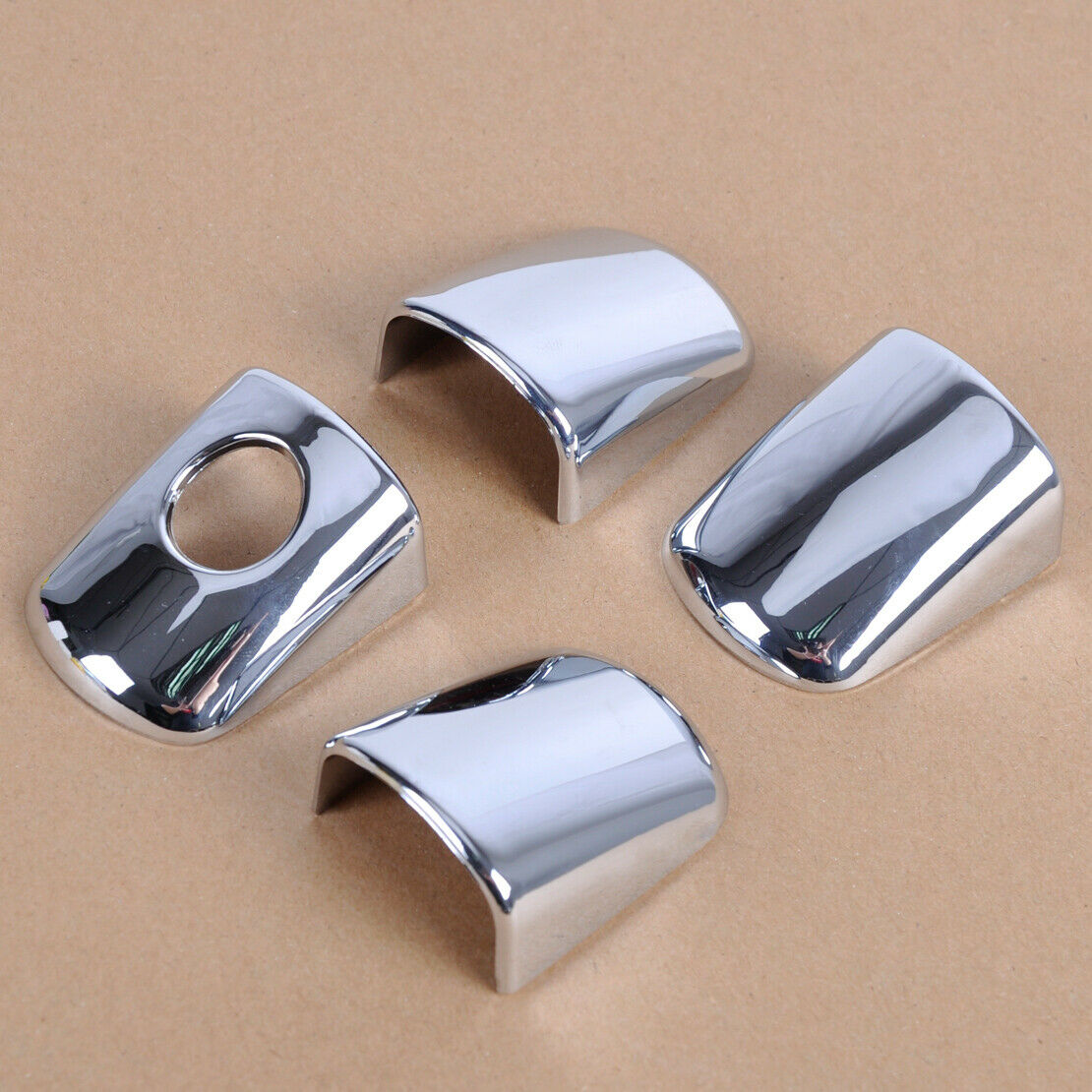 Chrome Door Handle Cover Fit for 08 09 10 Peugeot 207 308 Citroen C4 C6 C4 An