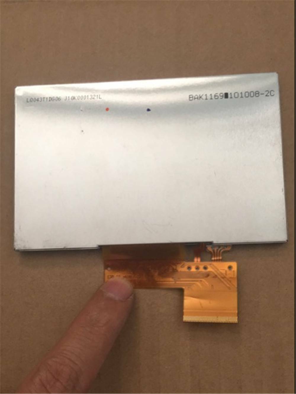 LQ043T1DG06 4.3" Sharp 480×272 Resolution Touch screen Digitizer