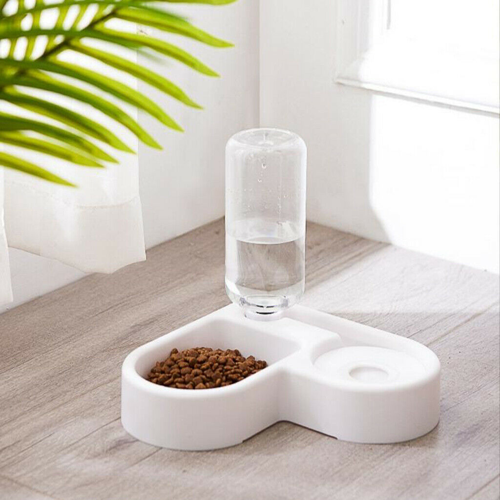 Automatic Pet Feeder Bowl Automatic Water Bowl Double Pet Bowl Waterer