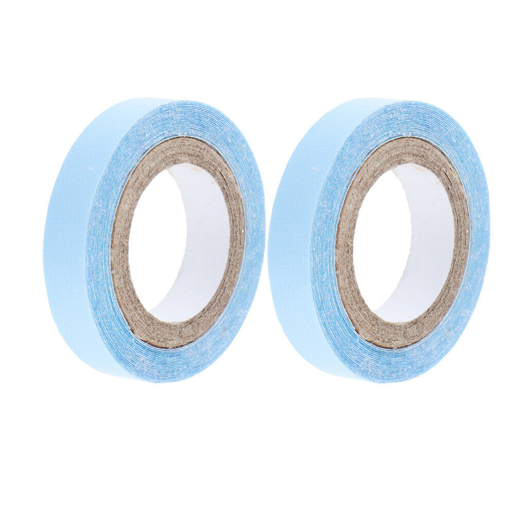 2Pcs Replacement Self-adhesive Tape for Skin Weft Hair Toupees Beards and Wigs