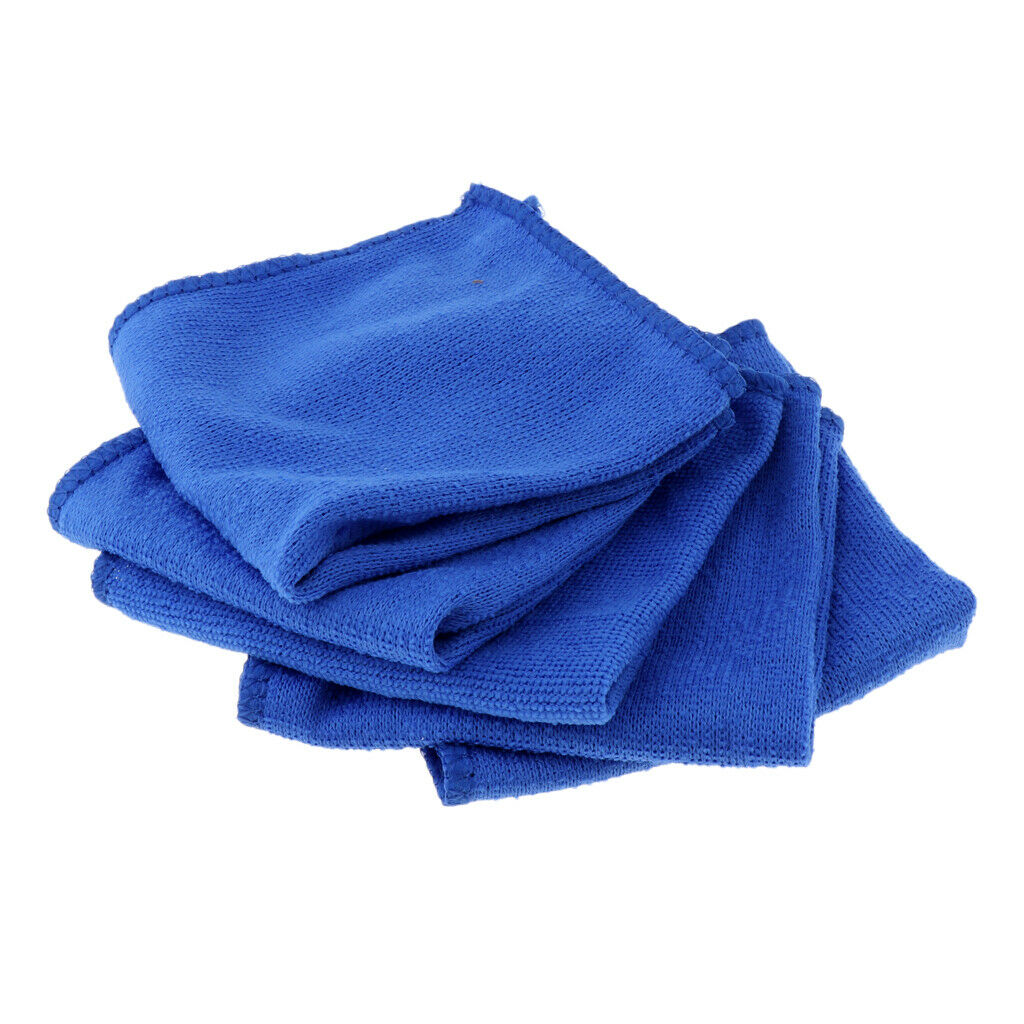 5 lot Soft Clean Towel Motorcycle Bicycle Cleaning Cloth Rags Duster Kit